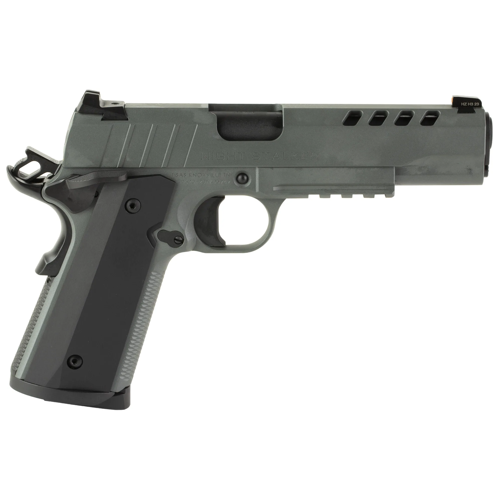 Tisas 1911 Night Stalker — 1911 NIGHT STALKER GRY 45ACP #