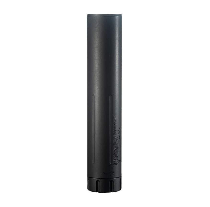 Backwoods Suppressors Ringtail Ti .22 | Titanium — .22 LR Black