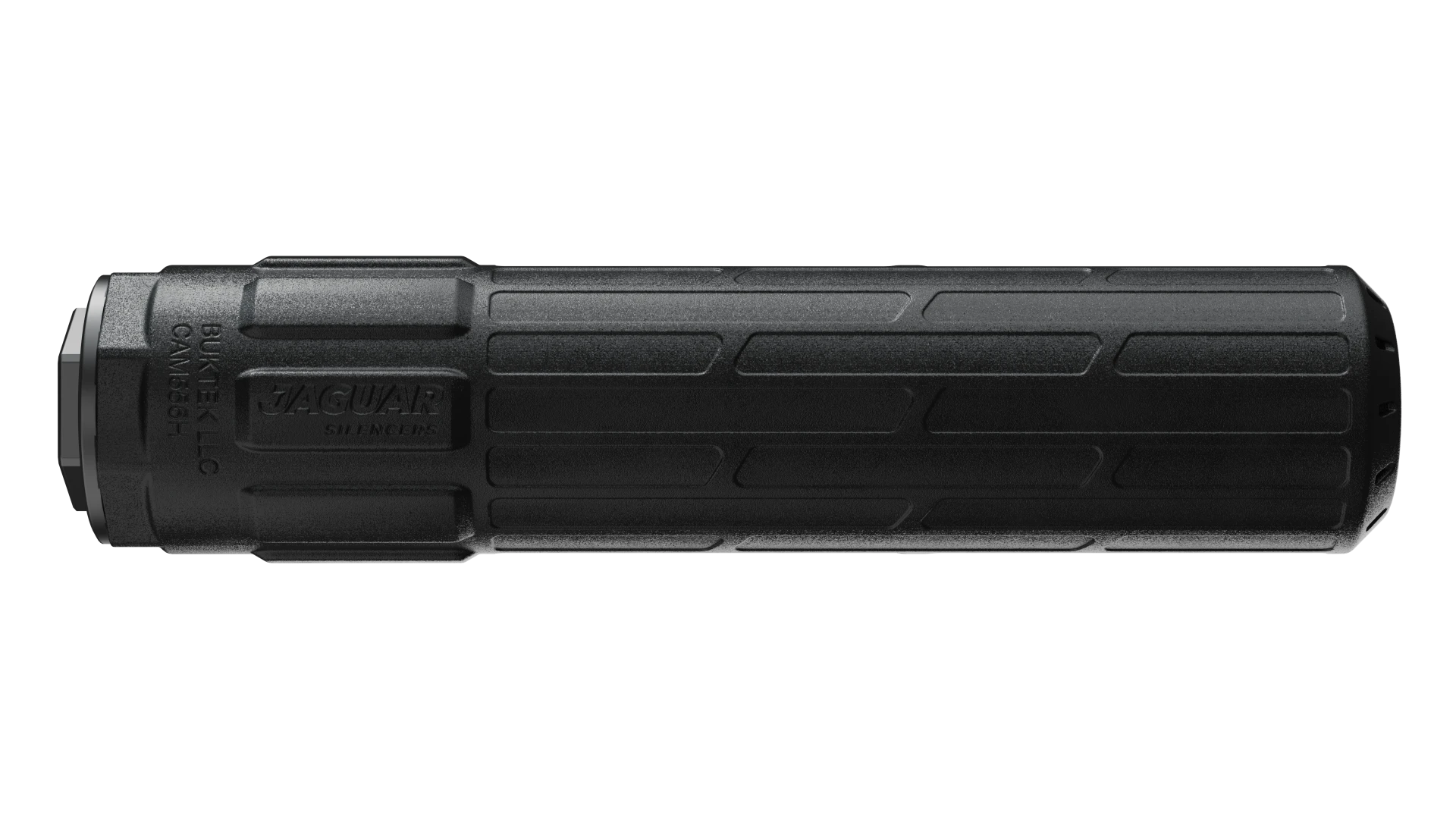 JAGUAR SILENCERS CAM556 MAX — 5.56mm (.223) - 1.375x24 Black Streamline
