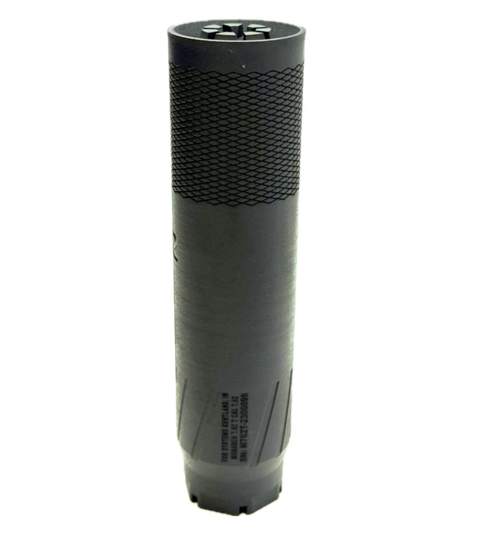 For Systems Monarch 7.62 Ti V2 Suppressor — 7.62mm (.308) 1.375x24 Black