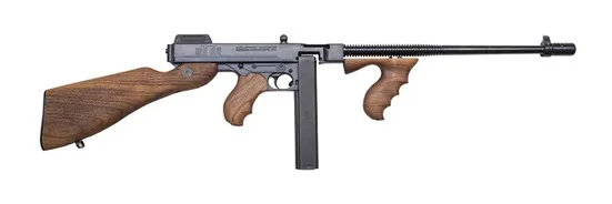 Auto-Ordnance - Thompson 1927A-1 Deluxe Lightweight — THOMPSON 1927A-1C 45CAL LT WT BL/WD  |  16.5" BBL  |  20RD