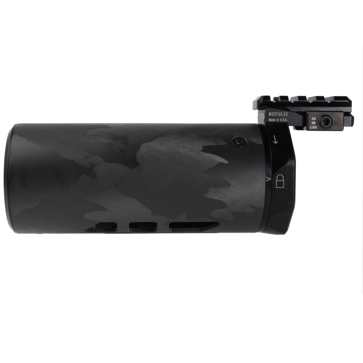 MODTAC U-RAC XL Suppressor Shield | AR-15 — 5.5" Black