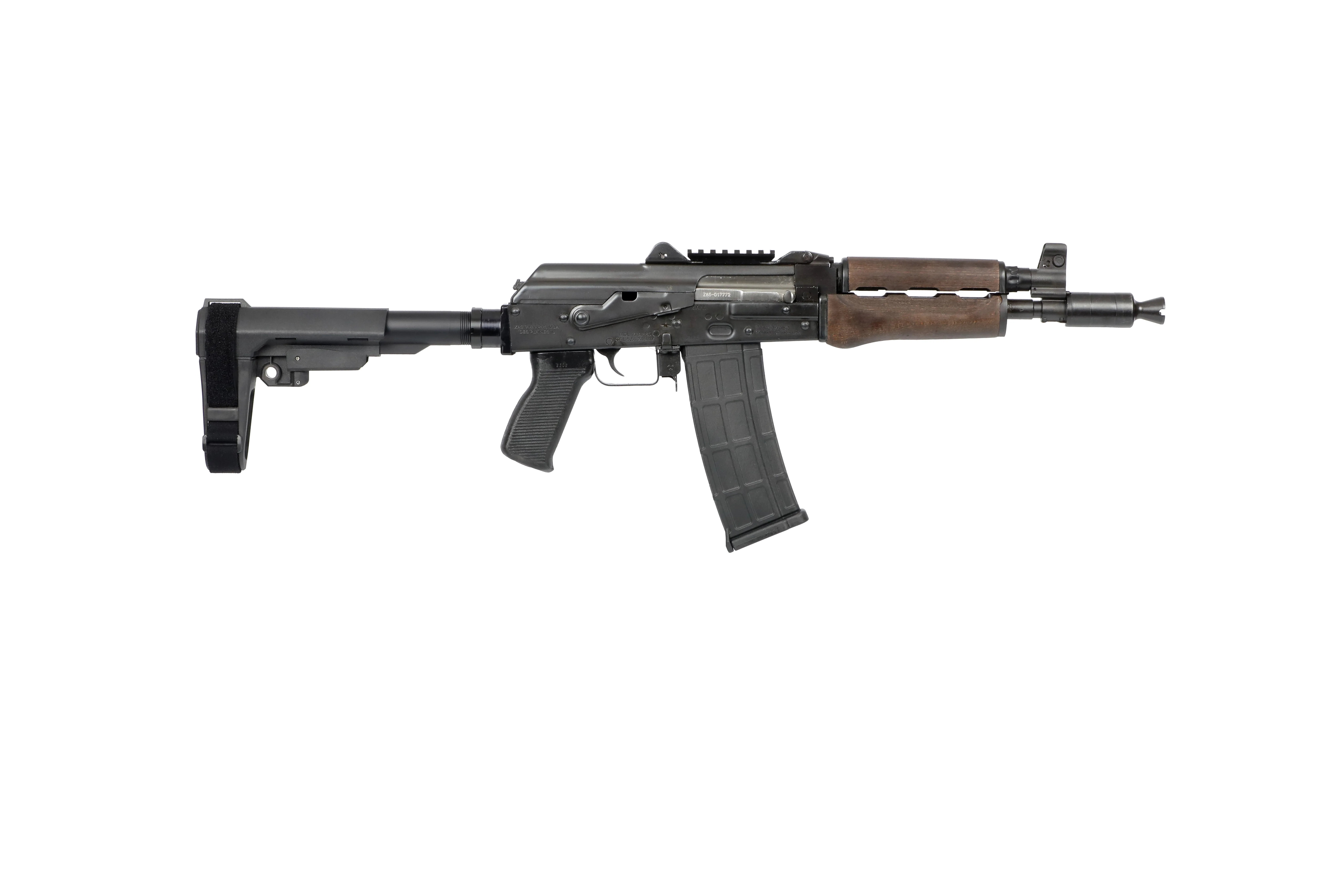 Zastava Arms USA ZPAP M85 — ZPAP85 PISTOL 5.56 WOOD SBA3