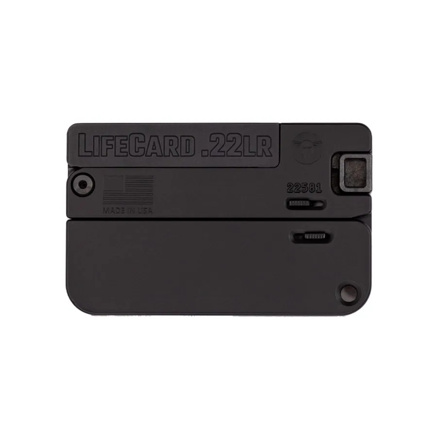 Trailblazer Firearms LifeCard — LIFECARD 22LR BLACK/BLACK