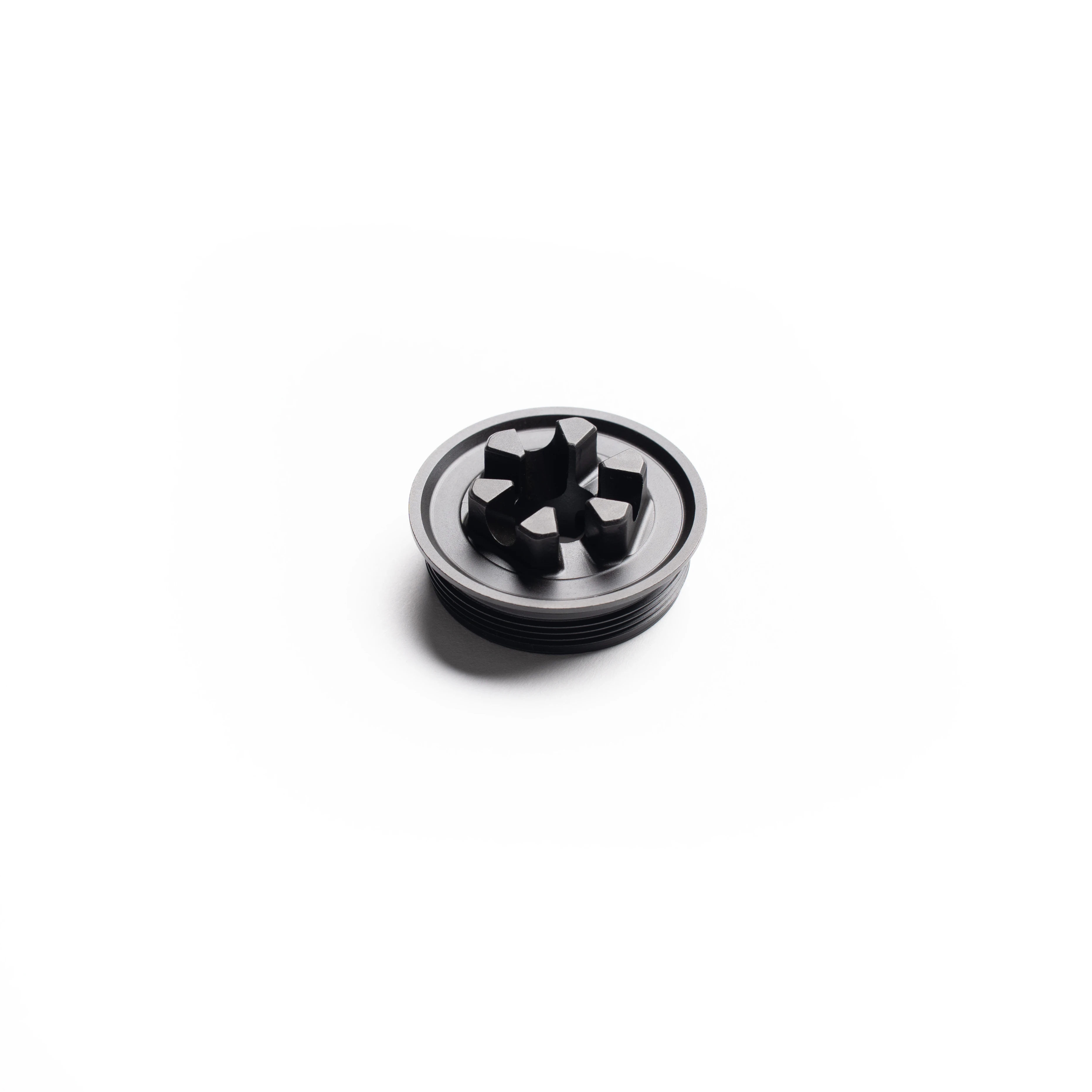 Dead Air RXD R-Series Flash Hider Front Cap — 7.62mm (.308) Black
