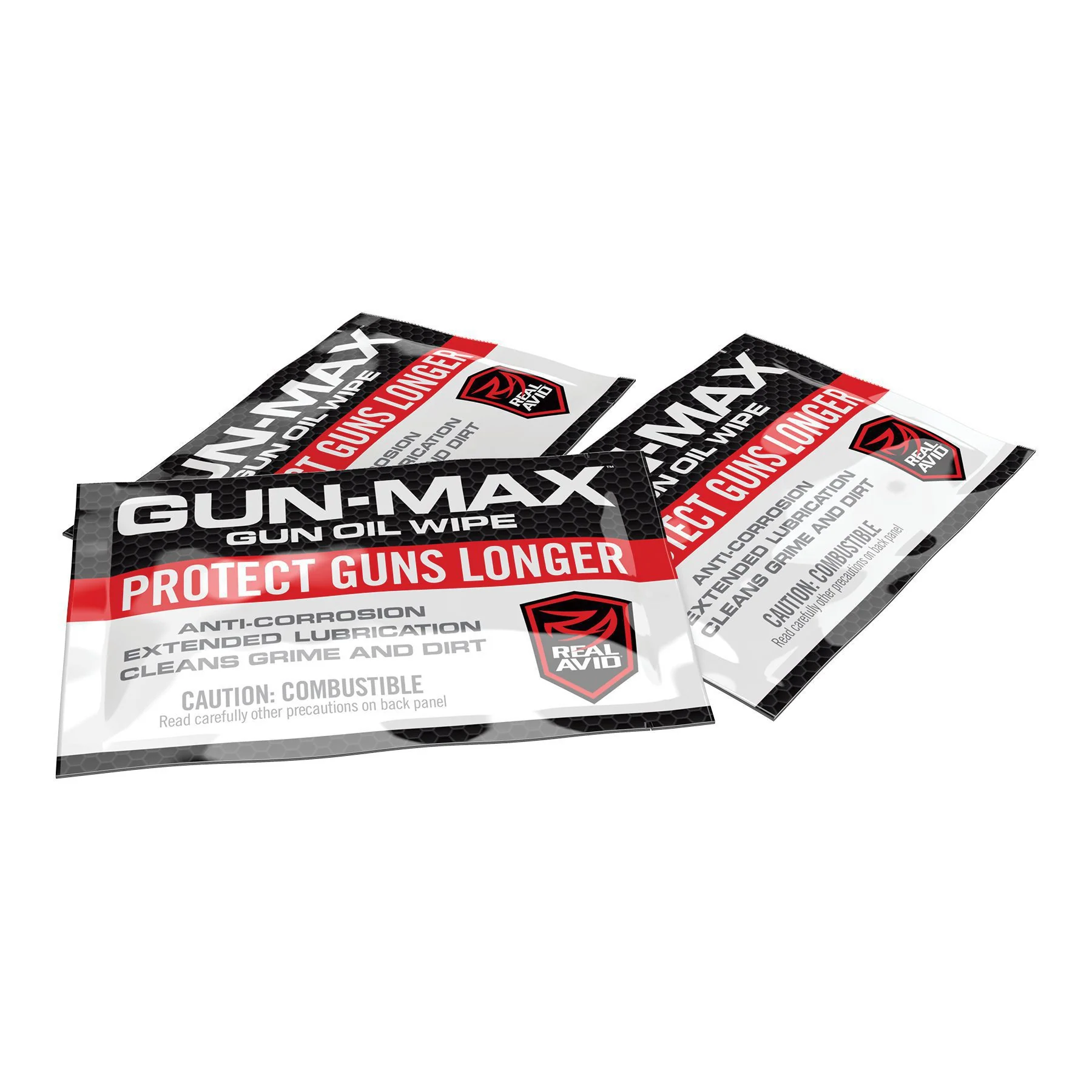 Gun-Max® Gun Oil Wipes - 25 Single Packs